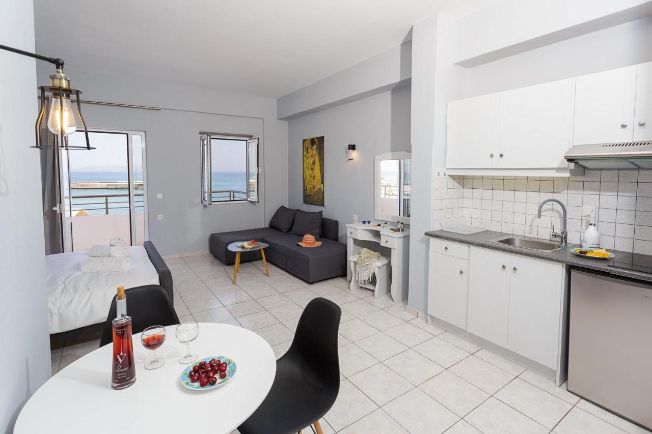 Sole Mare Seaside Apartments Gouves Bagian luar foto