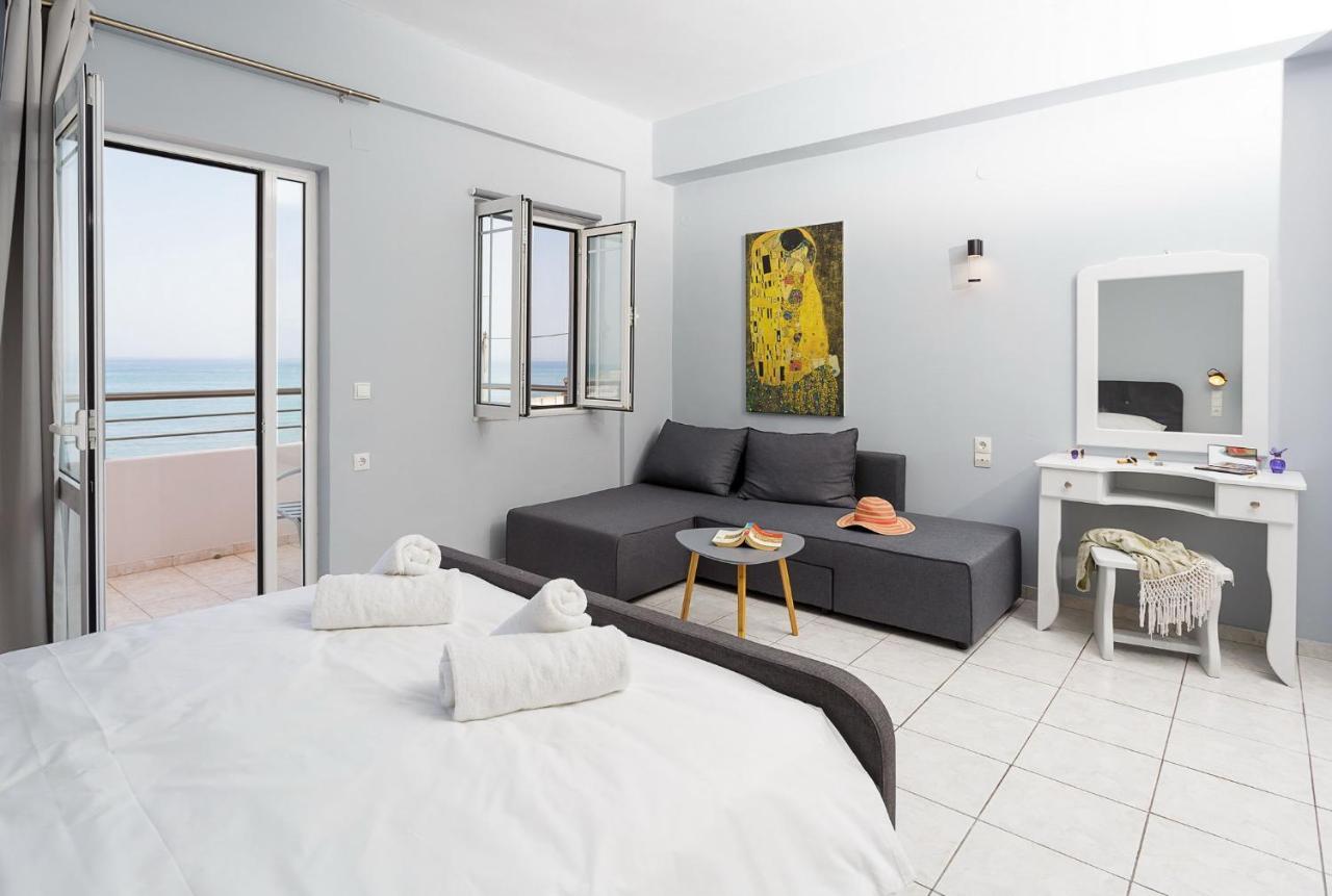 Sole Mare Seaside Apartments Gouves Bagian luar foto