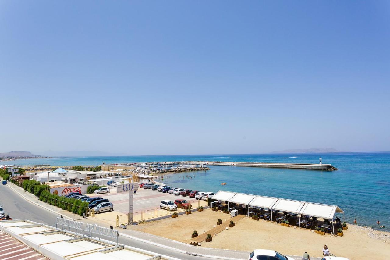 Sole Mare Seaside Apartments Gouves Bagian luar foto