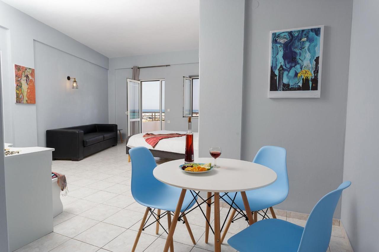 Sole Mare Seaside Apartments Gouves Bagian luar foto