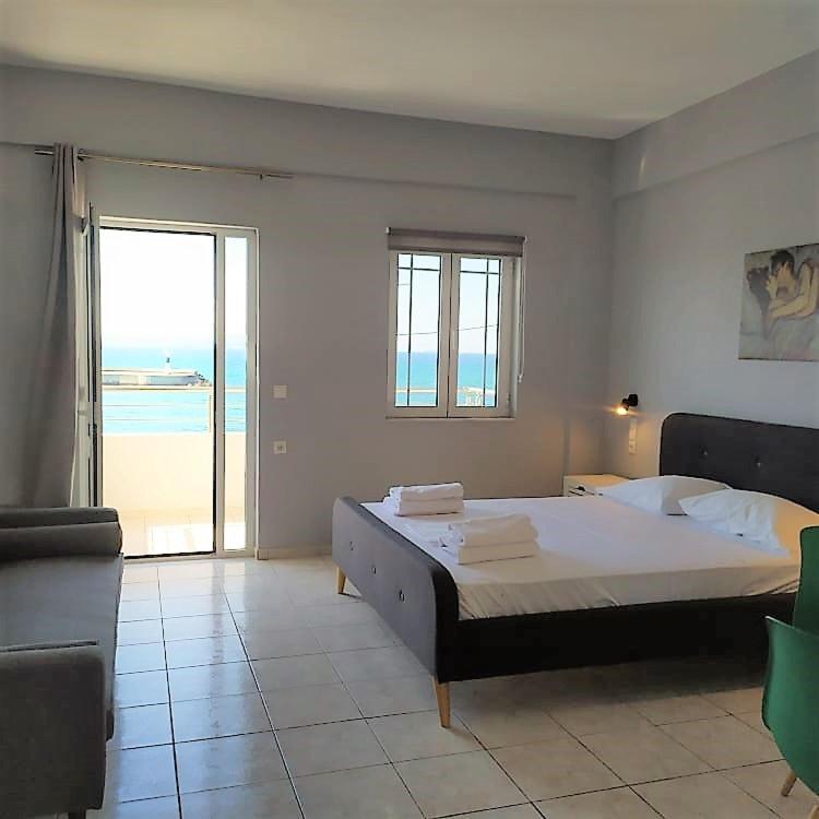 Sole Mare Seaside Apartments Gouves Bagian luar foto